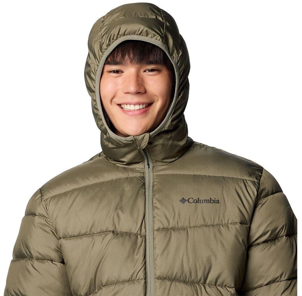 Jacket Columbia Fivemile Butte II Hooded Puffer Jacket Stone Green