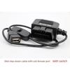 Dashcam Power Cable Smart Obd Step-Down Cable Non-Damaging Power Extraction USB Module Female Port 12V To 5V Converter