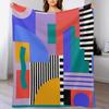 Poster Camille Walala Wohndecke Atmungsaktive Leichte Decke für Erwachsene Kinder