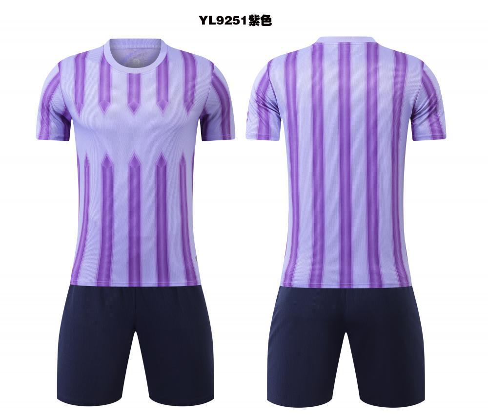 Football Jersey Set Men'S And Women'S Sports Training Jersey Team Jersey Short-Sleeved Jersey