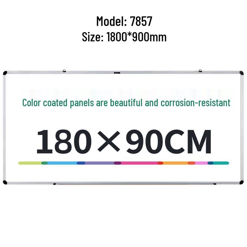 Deli Magnetic Wall-Mounted Whiteboard 90x180cm