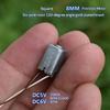 Electric Motor 6-pole Rotor Mini Micro 8mm Square DC 3V 5V 6V Durable Motor for Student Learning DIY Tools