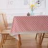 Rectangle Daisy Tablecloth with Tassel - Floral Tablecloth as Spring Decorations for The Home, Spring Summer Plaid Tablecloth for Holiday,Party Decor
