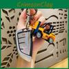 Stylish Alloy Construction Vehicle Keychain Ideal For Corporate Gifts