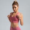 Women's High-Elastic Shockproof Yoga Sports Bra with Removable Pads