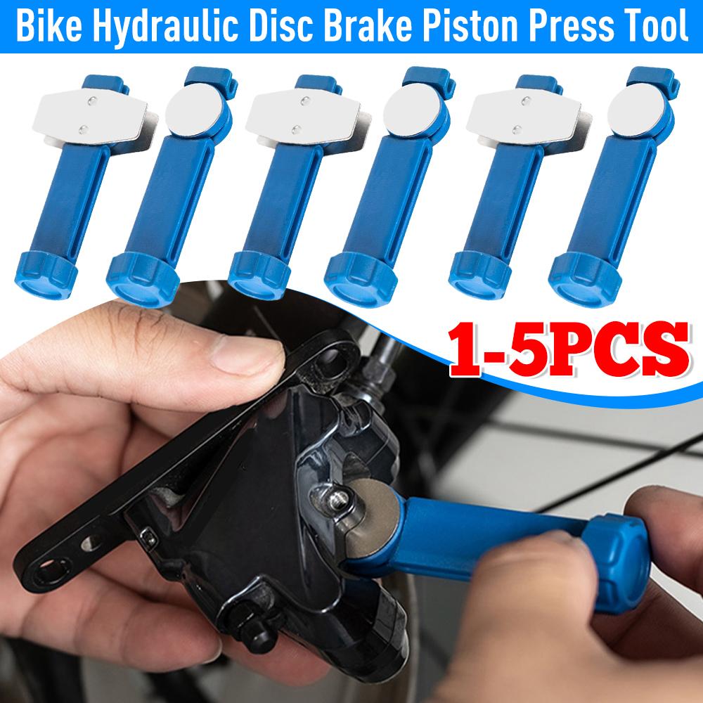 1-5 Stück Fahrrad Hydraulische Scheibenbremse Kolbenwerkzeug Keramik Magnetisch 360° Drehbar Für Doppel-Vierkolben-Bremssattel Rückstellung Demontage