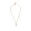 Simple Temperament Cross Pendant Necklace For Men Women Versatile Minimalist Vintage Necklaces Jewelry Accessories Gifts