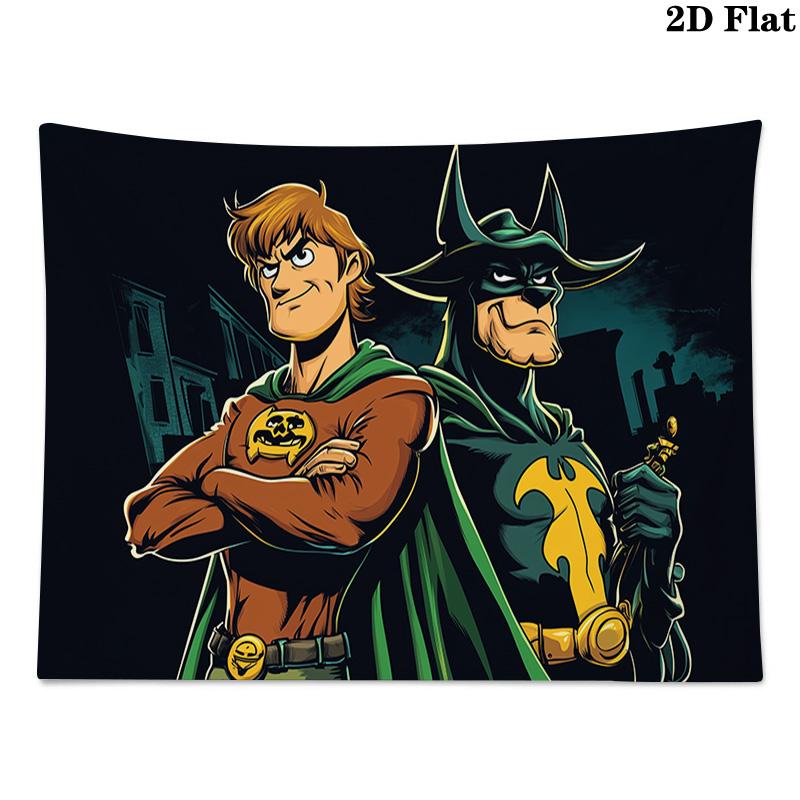 Scooby Pattern Home Decor Tapestry, Wall Hanging, Decorative RV Wall Cloth.MGT0918348