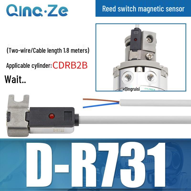 Magnetischer Zylindersensor: D-A93 Zwei-Draht & CS1-F Drei-Draht Endschalter