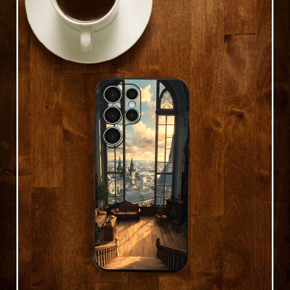 

Leisure Home Phone Silicone Case For Samsung S24 22 20 23 21 20 Ultra Plus Lite 5G Print Cover Samsung S26