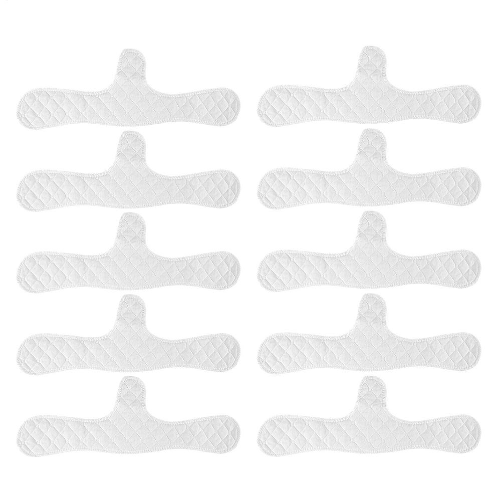

10pcs Under Bra sweat-absorbent Liners Cotton Breast Pads Reusable Moisture-Wicking Skinfold Separators sports underwear pads