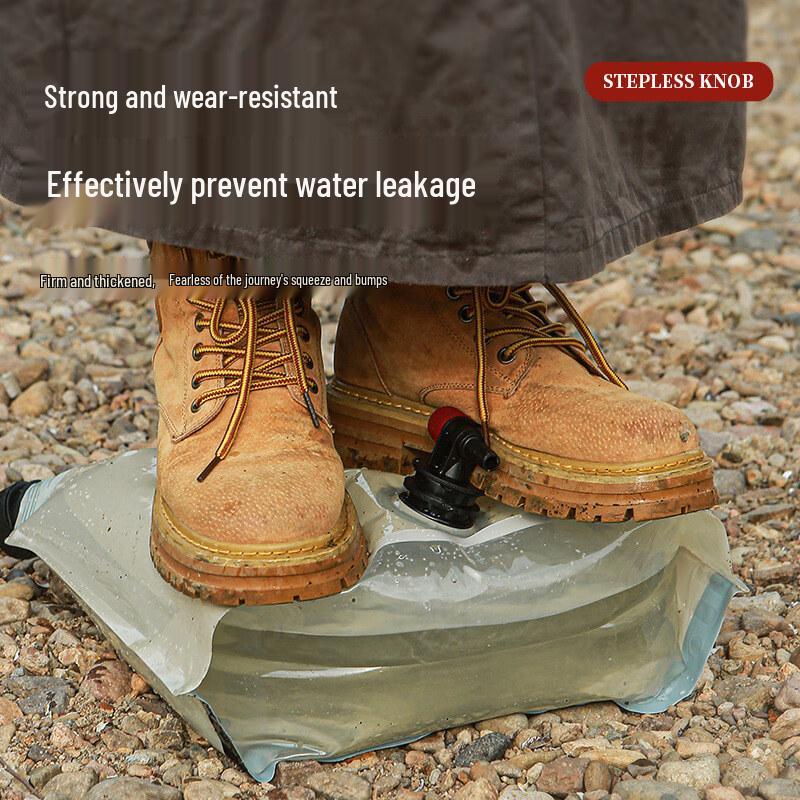 KIYERSY 9L Portable Foldable Outdoor Water Storage Bag