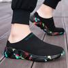 Women's Sandals Backless Walking Sneakers Summer Slip-on Mule Socks Shoes Closed Toe Slippers Men Clogs Plus Size
