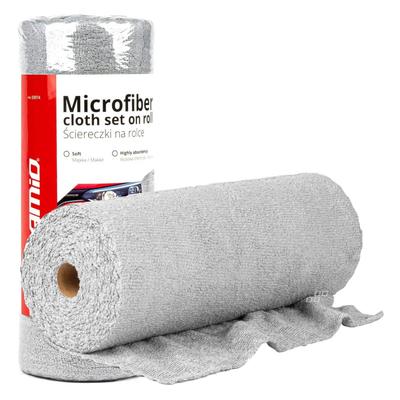 Microfiber Cloths Towels On a Roll 30x30 Cm 50 Pcs 120g AMIO-03974