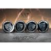 (Black ) Set of 4 Jaguar Alloy Wheel Centre Caps 59mm