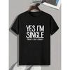 Single Chance T-Shirt, Weich, Atmungsaktiv & Farbecht, Klassische Passform für den täglichen Freizeitlook
