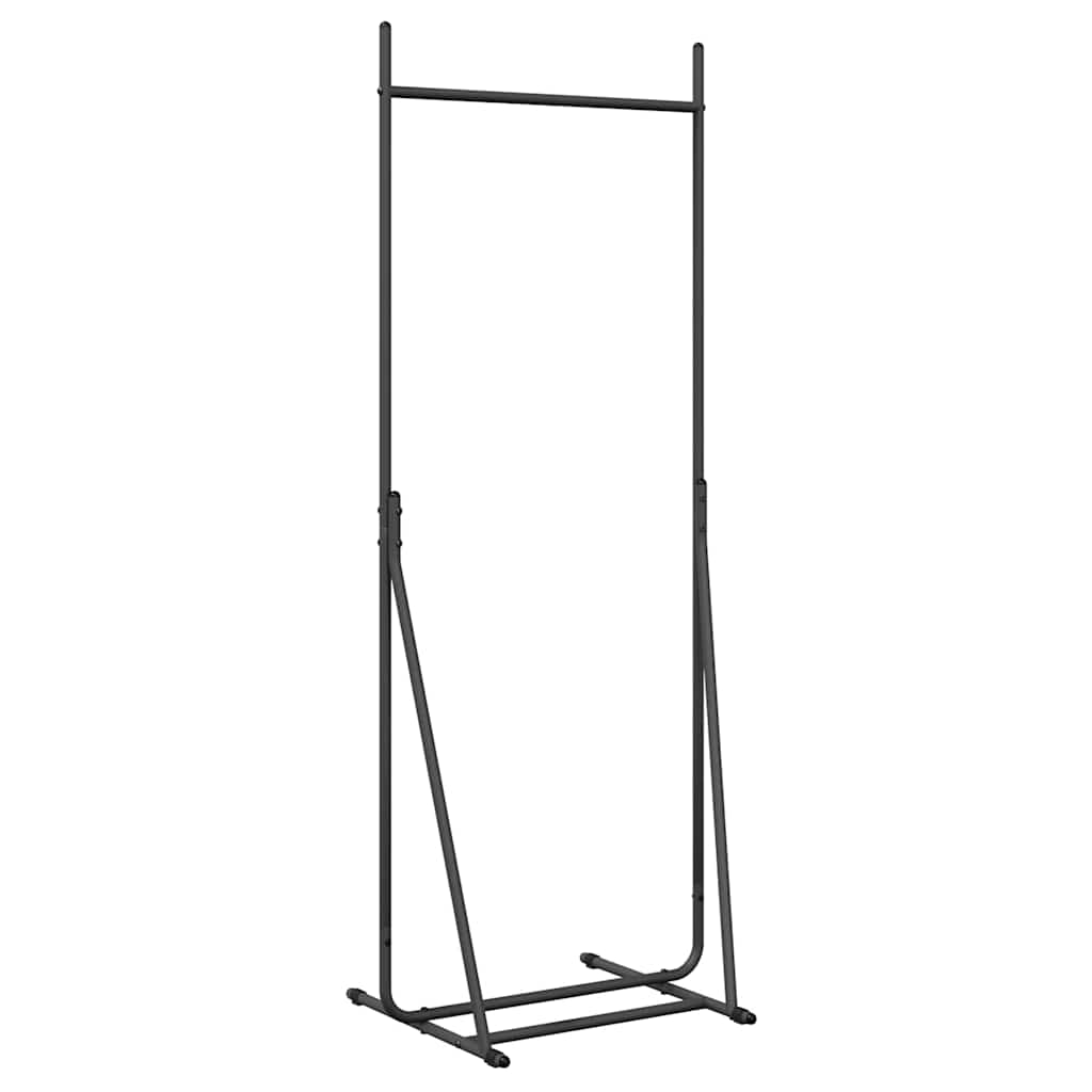 Clothing Rack Black 62 x 48 x 158 cm Steel