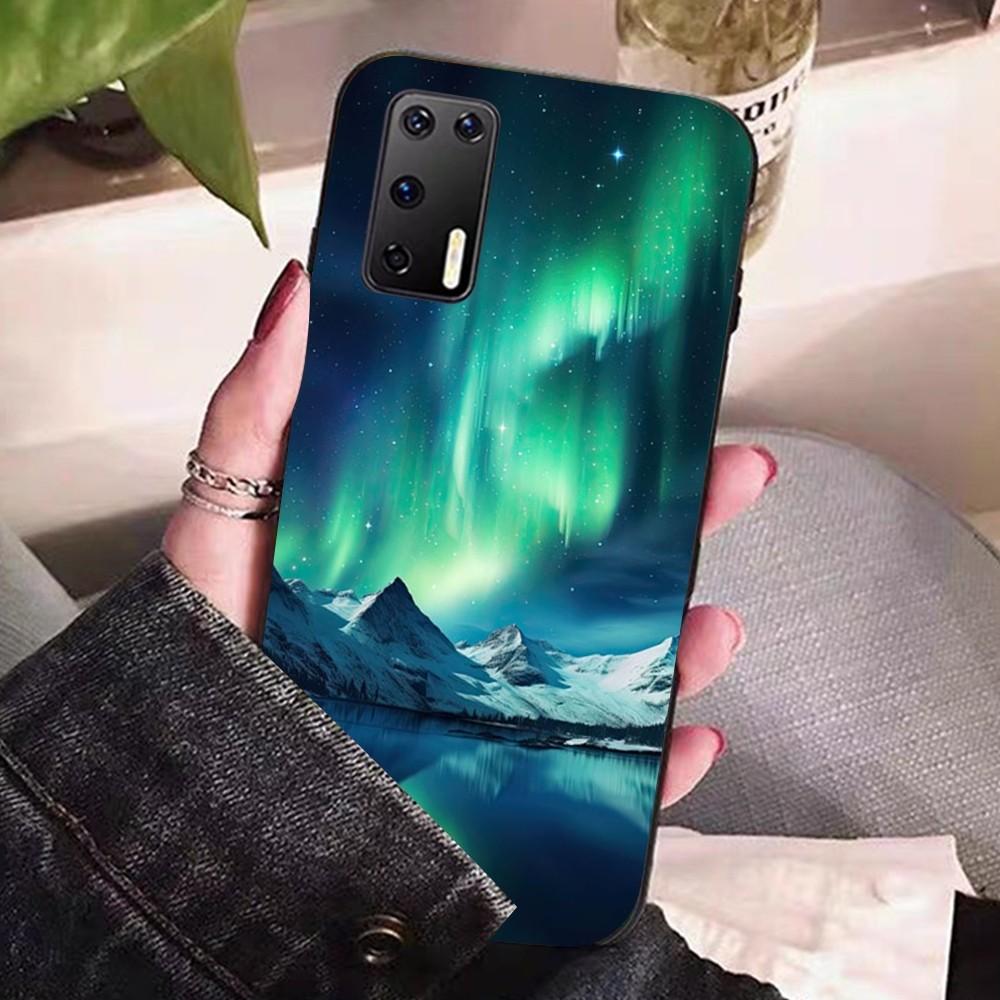 Beautiful Northern Lights Phone Case For Huawei P 8 9 10 20 30 40 50 Pro Lite Psmart Honor 10 Lite 70 Mate 20lite