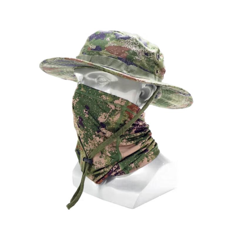 Camouflage Ice Silk Sun Protection Neck Gaiter Set
