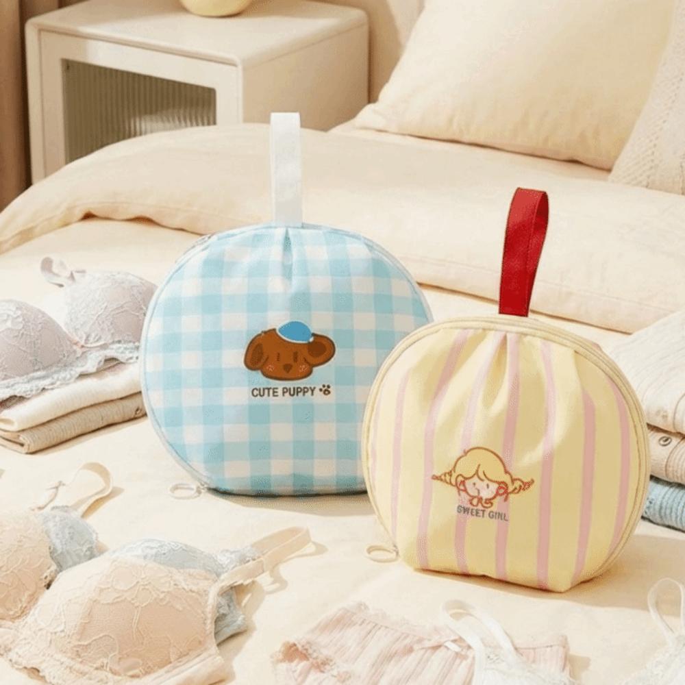 Handheld Underwear Storage Bag Folding Lingerie Pouch Portable Underwear Packing Cube  Travel