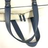 CHANEL Airline CC Mark logo Tote Bag Shoulder Bag Leather/Canvas White/blue