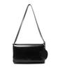 Vvv Heart Mirror Padded Shoulder Crossbody Bag _ Black