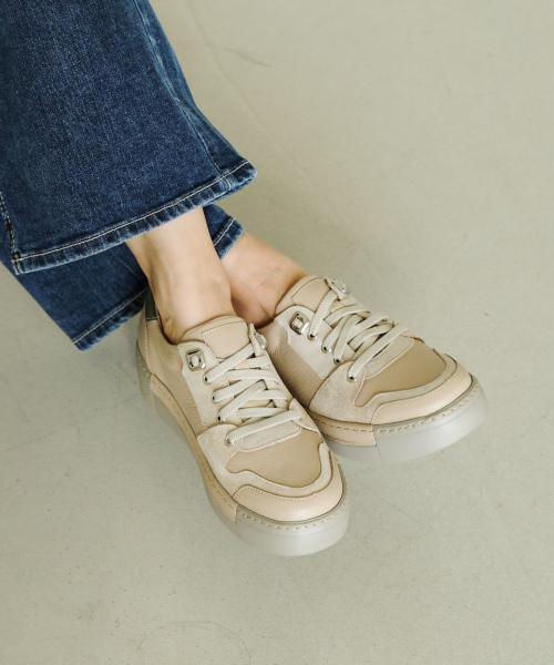 [Gisse] Natural Leather Sneakers [GIS-44258]