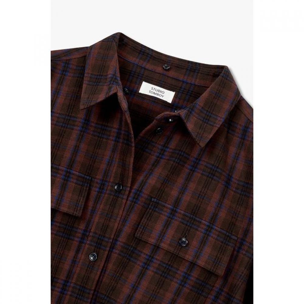 Studio Tomboy Two Pocket Detachable Hoodie Jumper Shirt  9105421208ct 