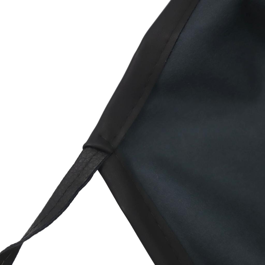 Kitchen Apron PVC Leather Waterproof Brown Comfortable