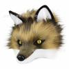 Simulation Wolf Mask, Fur Fox Headband, Halloween Wolf Head Movable Horror Cosplay Prop