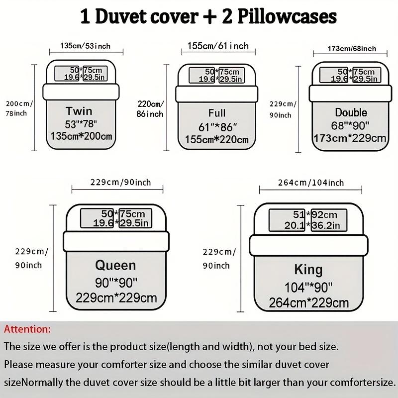 3pcs Fashion Duvet Cover Set Rainbow Striped Bedding Set Soft Comfortable Duvet Cover For Bedroom 1*Duvet Cover+2*Pillowcase