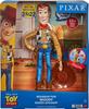 Tel Toy Story 4 Toy Story Movie Toy, Talking Woody Figure with Ragdoll Body, 20 Phrases, Pull Tab Activated Sounds, Roundup Fun Woody