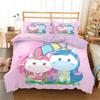 3D Print Elephant /unicorn/animal Twin Beding Set 140x210cm Ropa De Cama Ful Sized Dimensions Comfortable Quilt Cover Sets for Beds Super Comfortable