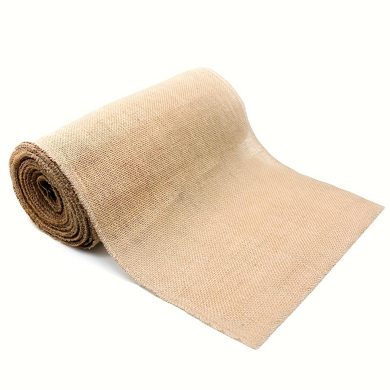 

Natural Beige Jute Burlap Roll 15cm×2m, Vintage Fabric for Wedding, Christmas Decor, Chair Sashes & DIY Projects L