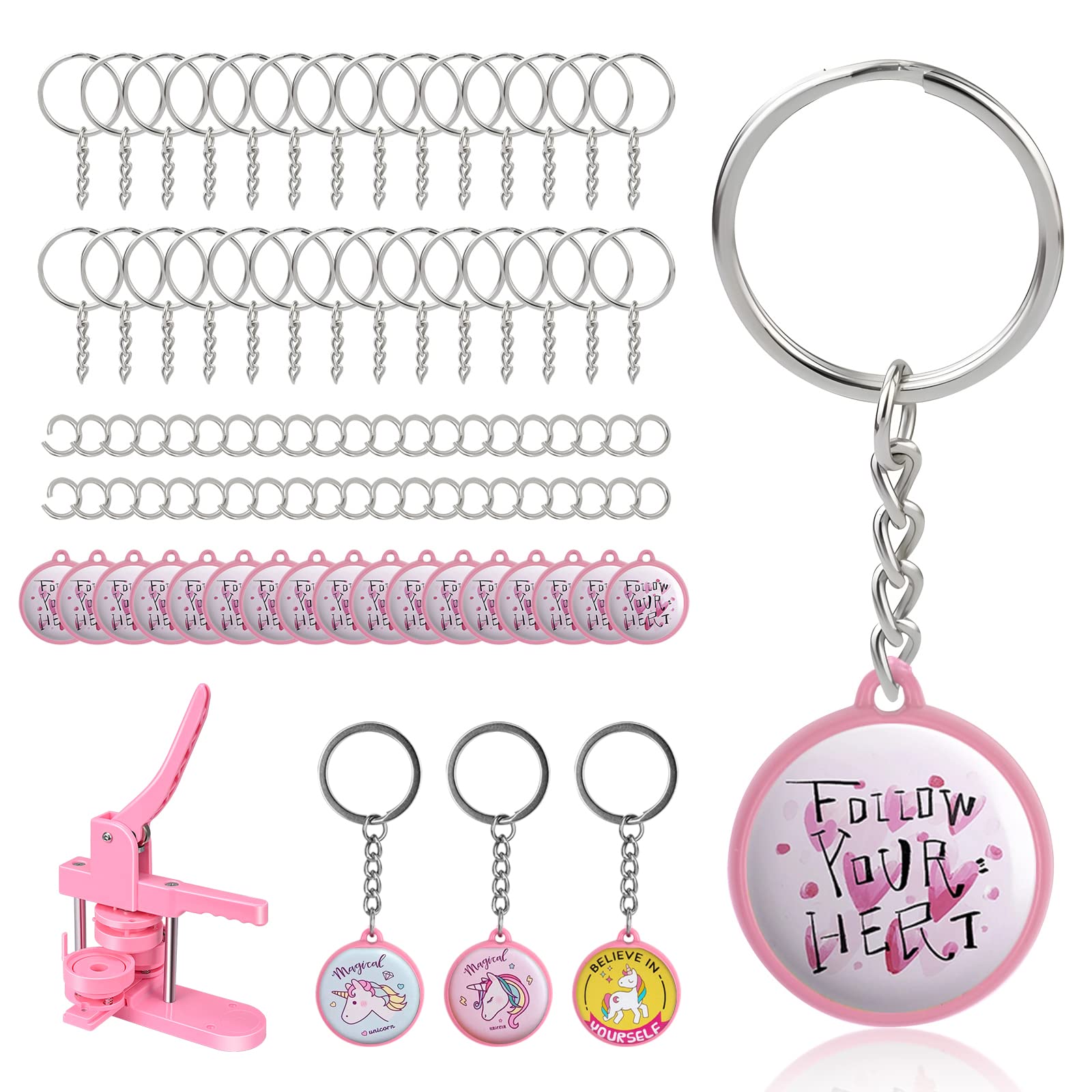 

Набор из 50 32-мм деталей для брелоков для значков, детали для значков типа брелока, для изготовления значков ручной работы, детали для значков, машины, машины,