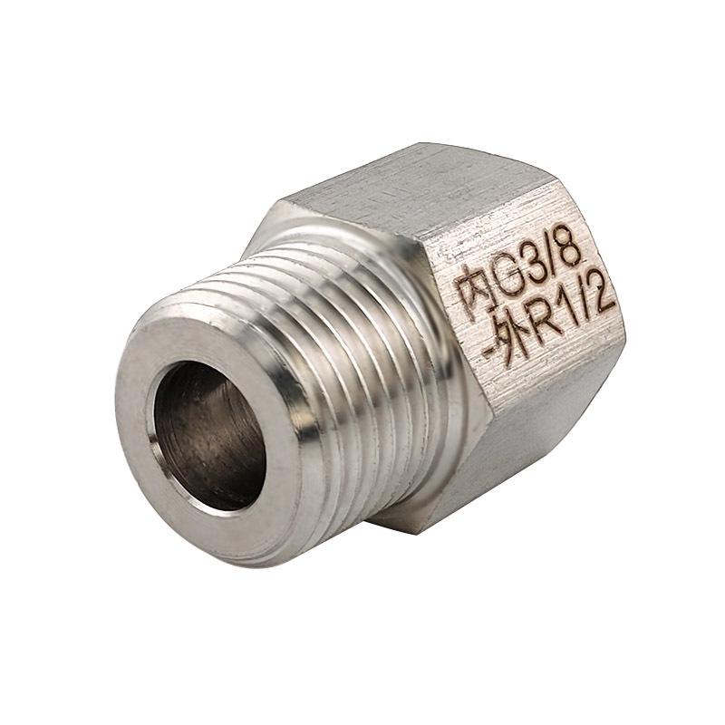 

Stainless Steel Female G3/8 BSP to Male R1/2 BSPT Adapter Reducer