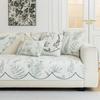 All Season Home Chenille Leaf Slipcover Funda Sofa Mat Living Room Home Decor Non-slip Sofa Cushion Couch Sofa Covers