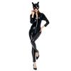 Unisex Leather Cat Girl Outfit For Cosplay Events And Halloween Parties