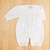 Made in Smooth T4914 Angel, Japan, Newborn, 100% Cotton, Two-Way All-in-One, 50-70cm, (White)
