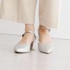 HIMIKO / Himiko / Separate Strap Pumps / 640010 Silver 3L