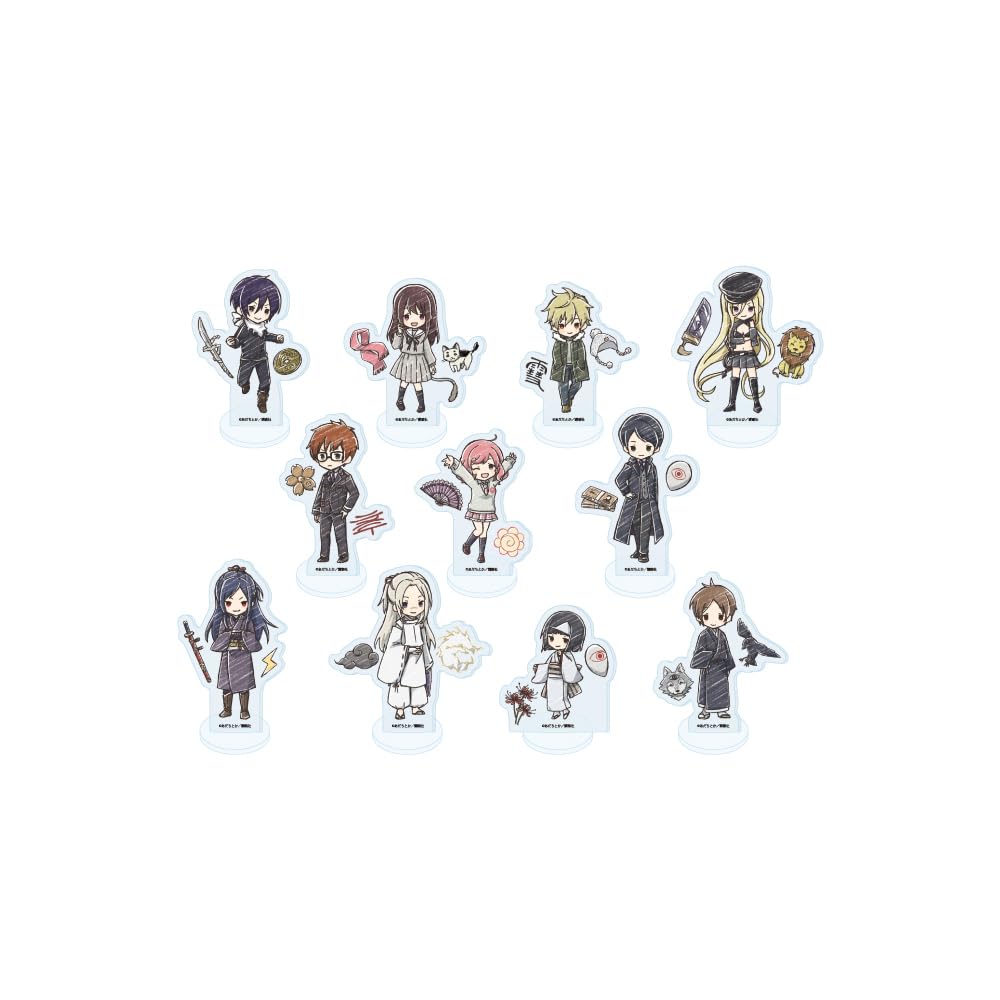 Noragami 01 [Иллюстрация Graff Art] Акриловая мини-подставка Полный набор (Коробка из 11 штук)