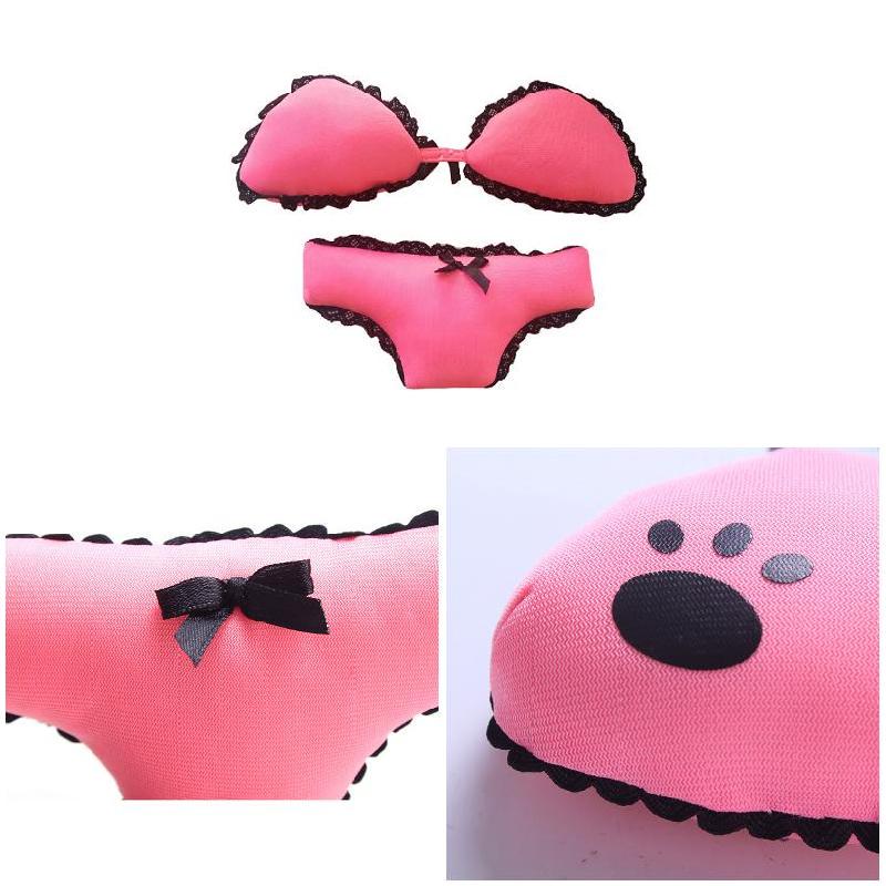 for Soft Shaped Dog Gifts Pets Toys Dog Toy Bikini Squeaky Puppy Plush