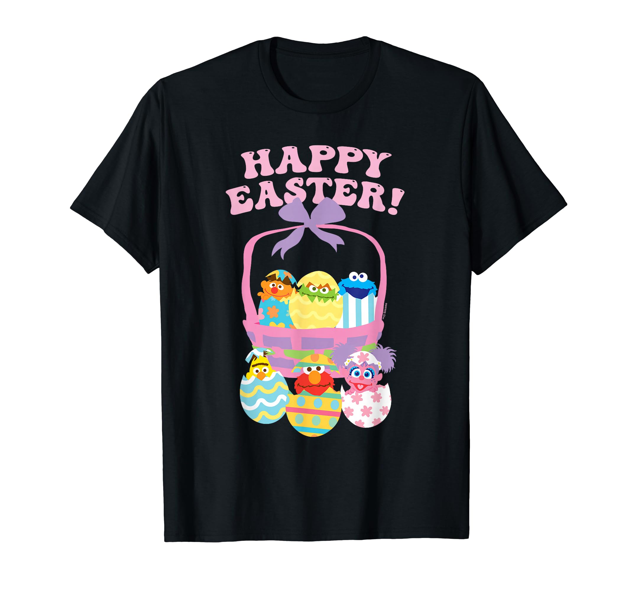 

Sesame Street Basket of Eggs T-shirt