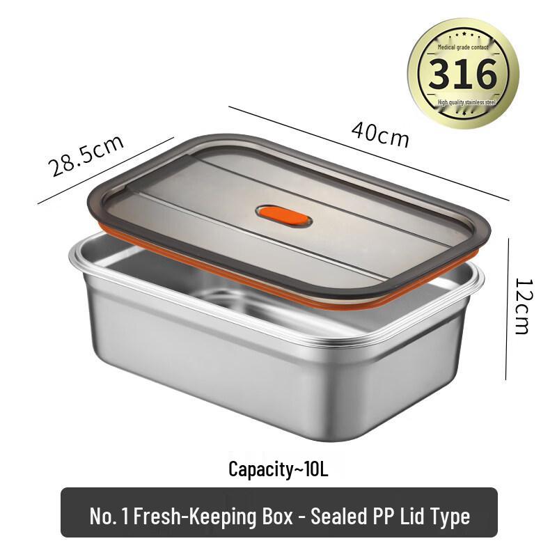 ZISIZ 316 Stainless Steel Airtight Food Container