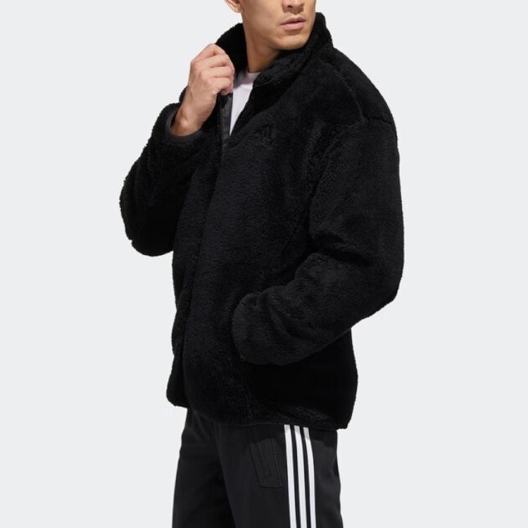 adidas Tech Must-Have Fleece Jacket 'Black' Men's GL7416