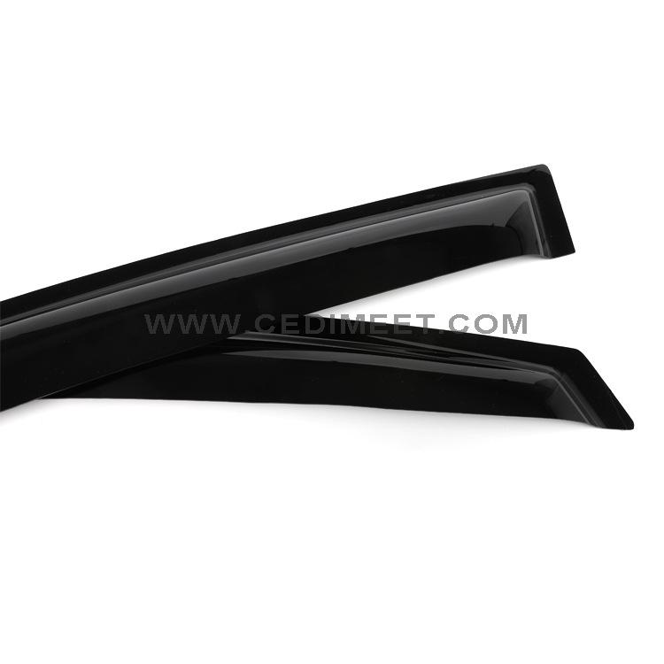 Compatible Toyota Highlander Acrylic Rain & Sun Visor, 15-Model Window Deflector Accessory