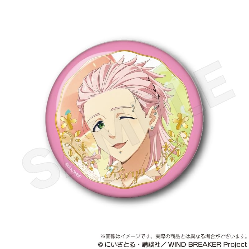 WIND BREAKER Trading Can Badges Birthday Illustration Box of 10 Foil-Stamped Ver.