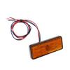 Car Motorcycle Pickup LED Reflector Brake Light Turn Signal Lamp Indicator Yellow/ Red/White