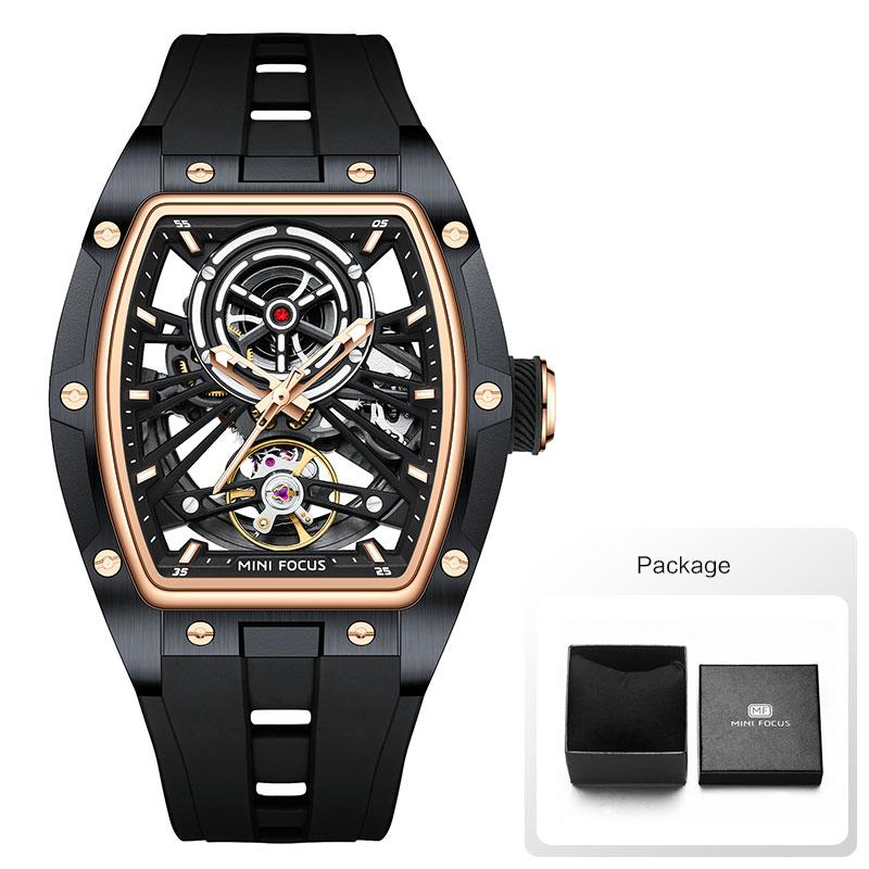MINI FOCUS Men Wristwatch Fashion Black