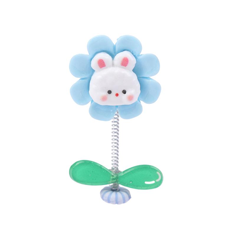 Flower Car Ornaments Car Center Console Dashboard Ornament Shake Head Flower Car Accessories